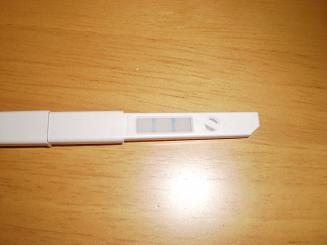 妊娠検査薬の陽性