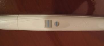 妊娠検査薬の陽性