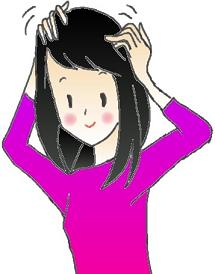 頭皮マッサージ